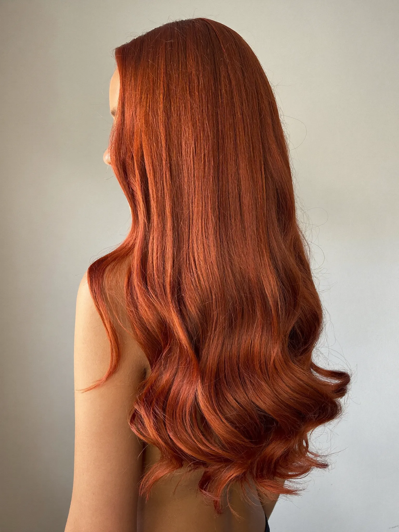 Rich copper color transformation